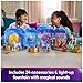 Unicorn Academy أكاديمية اليونيكورن نافورة مضيئة مجموعة اللعب استقرار أفكار هدايا عيد الفصح دمى ألعاب اليونيكورن تشمل وايلدستار 24 ملحقات مؤثرات صوتية - Image 4