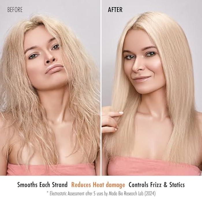 MODA MODA MODAMODA Zero Extreme Damaged Hair Repair Keratin Conditioner for All Hair Types | 10-Second Bond Strengthener | Volume w/ 17 Amino Acids & Polyphenols No Animal Trials 7.05 oz - Image 3