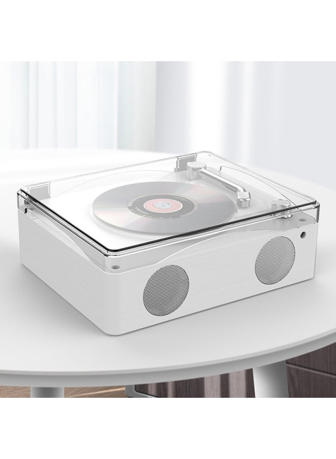 Retro Multi-function CD Player CD Player High Fidelity Sound Quality Portable Rechargeable CD Disc Player Supply-Body Color:X100 Brown  - Image 2