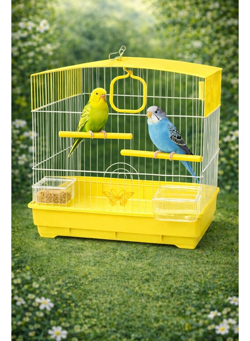 Petto W 103 Bird Cage – Compact Metal Bird Cage (30 × 23 × 39 cm) - Image 3