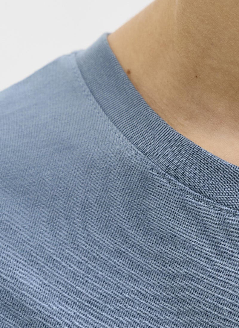 Jack & Jones Junior Kids Jjelogo Crew Neck T-Shirt - Image 4