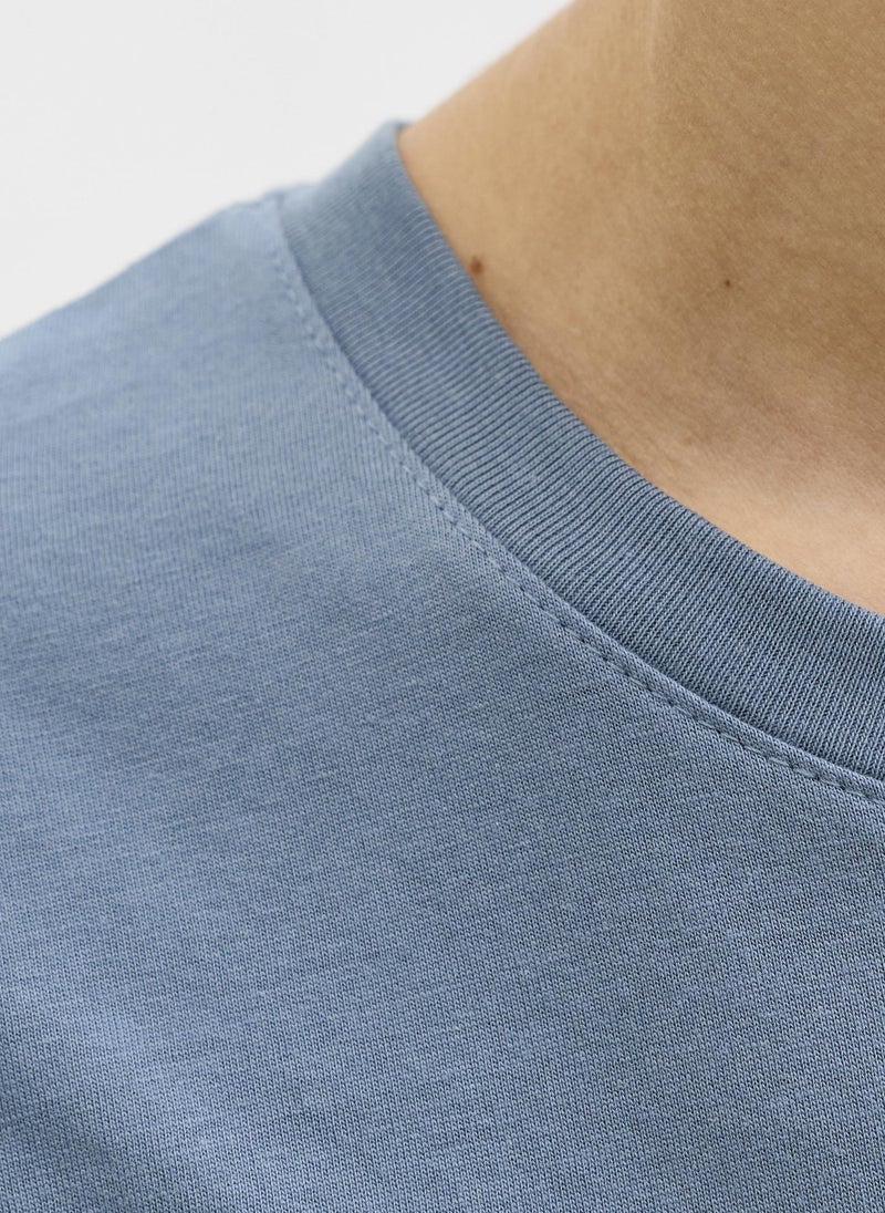 Jack & Jones Junior Kids Jjelogo Crew Neck T-Shirt - Image 4