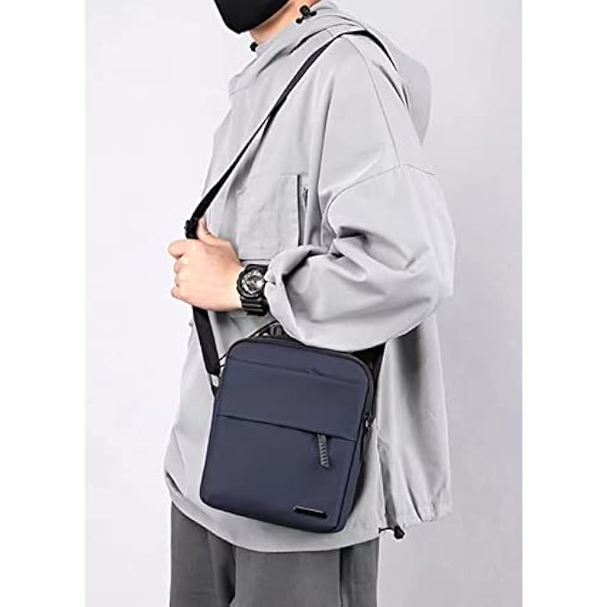 Skycare Sling Crossbody Bag Small Shoulder Backpack for Men Chest Bags Casual Daypack for Business Travel Cycling - Image 4