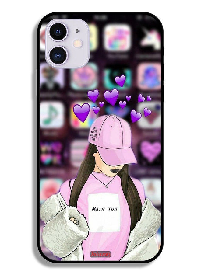 Tolwak - Apple iPhone 12 mini Protective Case Anti Social Club - Image 1