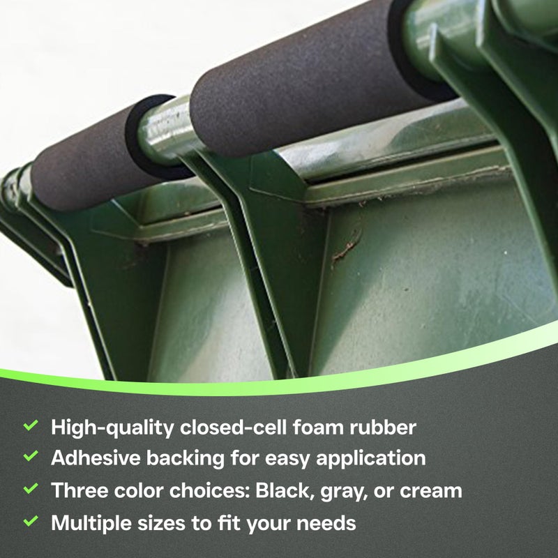 XCEL Neoprene Foam AntiVibration Pads with Adhesive 6" X 6" X 1/4" (8 Pieces) - Image 3