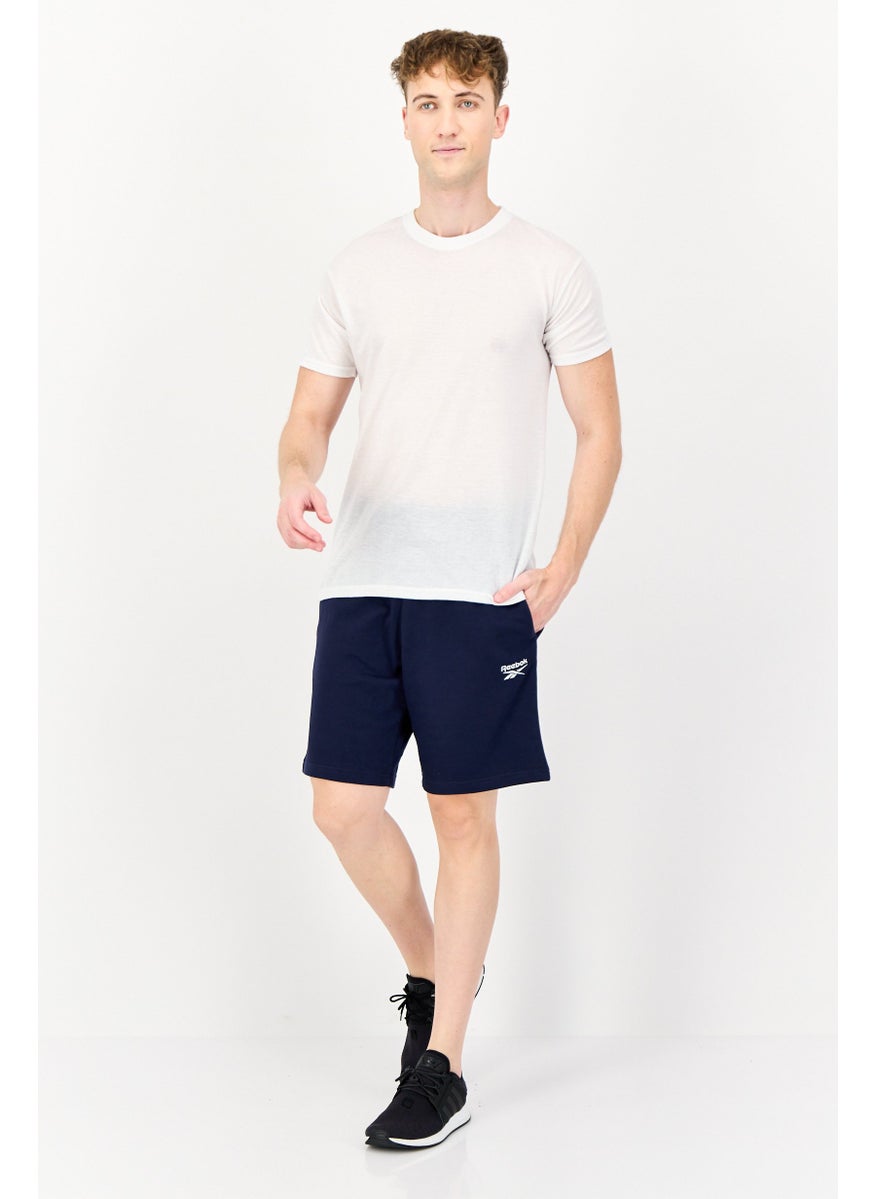 Reebok Men Sportswear Fit Embroidered Logo Outdoor Shorts, Navy  - Image 4