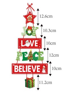 Party decoration Christmas hanging decorations Christmas tree style door hanging