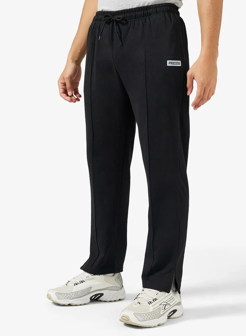 Seventy Five Basics Relaxed Fit Stripe Detail Joggers