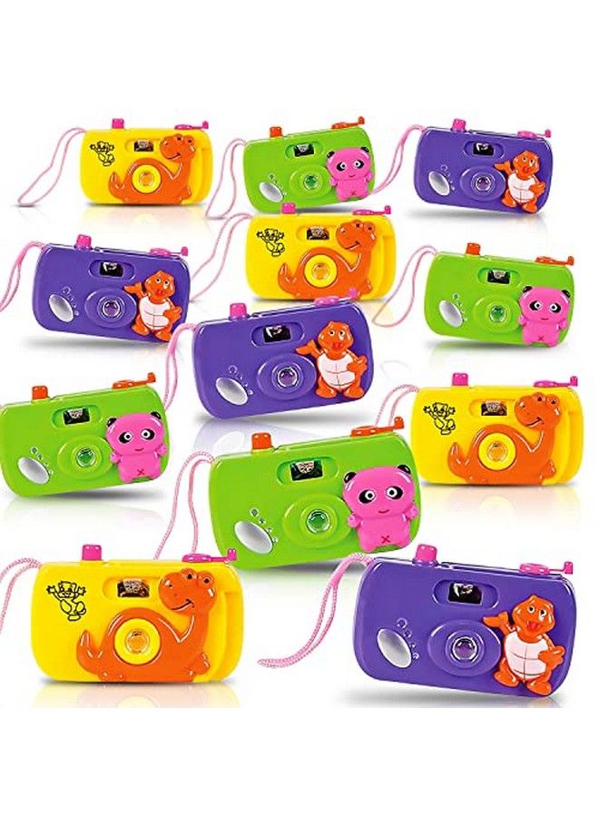 ArtCreativity Kids’ Camera Toy Set Pack Of 12 Children’S Pretend Play Prop With Images In Viewfinder Birthday Party Favors Goodie Bag Fillers Idea For Boys Girls Toddler - Image 1