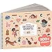 CUPKIN All The Different Rooms 500 Sticker Book by Cupkin Fashion Toddler Travel Activity Coloring Sticker Book Road Trip Essentials 12 Coloring Pages Side by Side Scenes for Ages 28 Years - Image 3