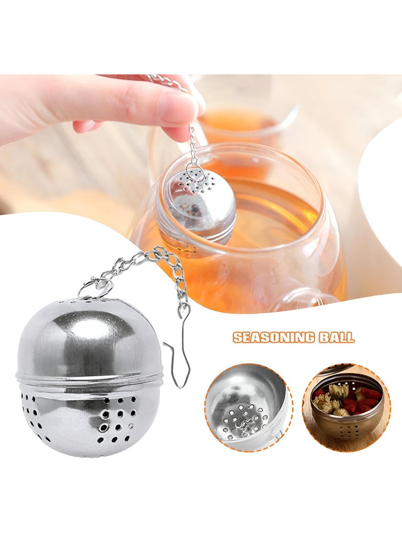 Generic - Tea Sieve - Durable Stainless Steel Tea Filter With Fine Mesh For Smooth And Aromatic Tea Pouring, Comes In A Set Of Two, Easy To Clean And Store - Image 1