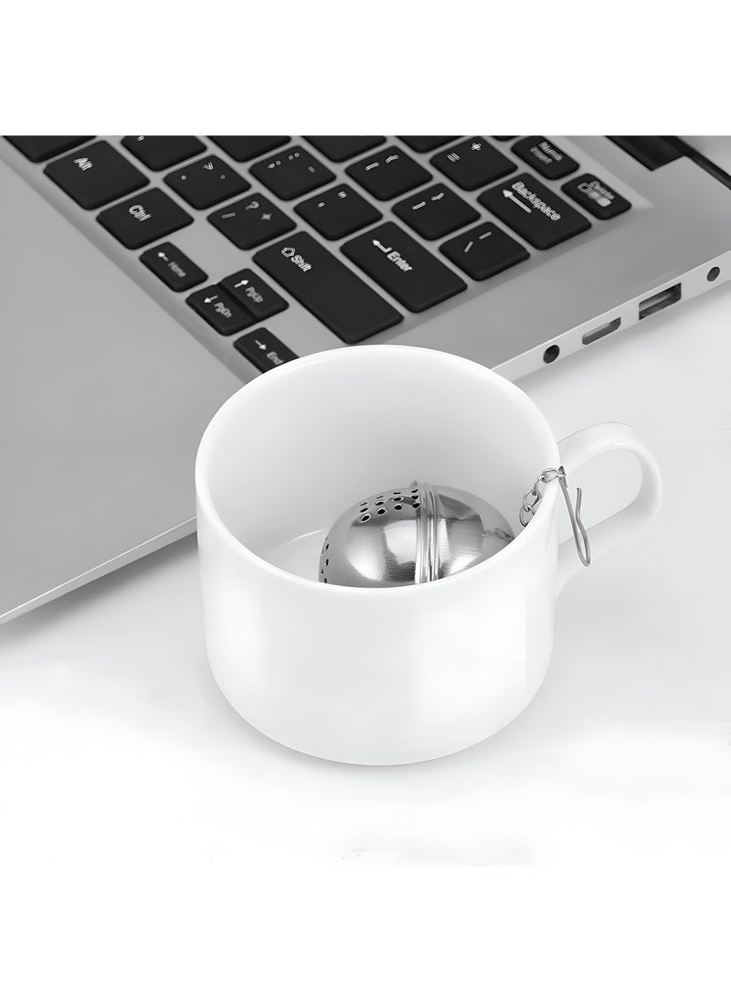 Generic - Tea Sieve - Durable Stainless Steel Tea Filter With Fine Mesh For Smooth And Aromatic Tea Pouring, Comes In A Set Of Two, Easy To Clean And Store - Image 1