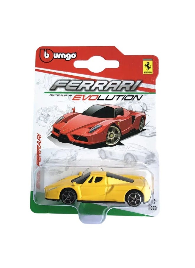 Bburago Bburago - Assorted Ferrari 1/64 Die Cast Model Cars - 56600  - Image 4