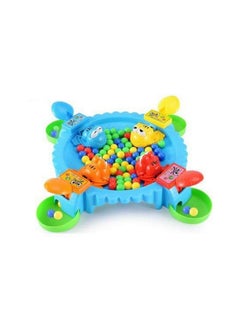 كيتي كيتس ألعاب KITI KITS Frog Eating Beans، ألعاب لوحية كلاسيكية ممتعة لأربعة لاعبين، تتضمن جميع القطع اللازمة للعب - لعبة الضفدع للأطفال  - Image 1