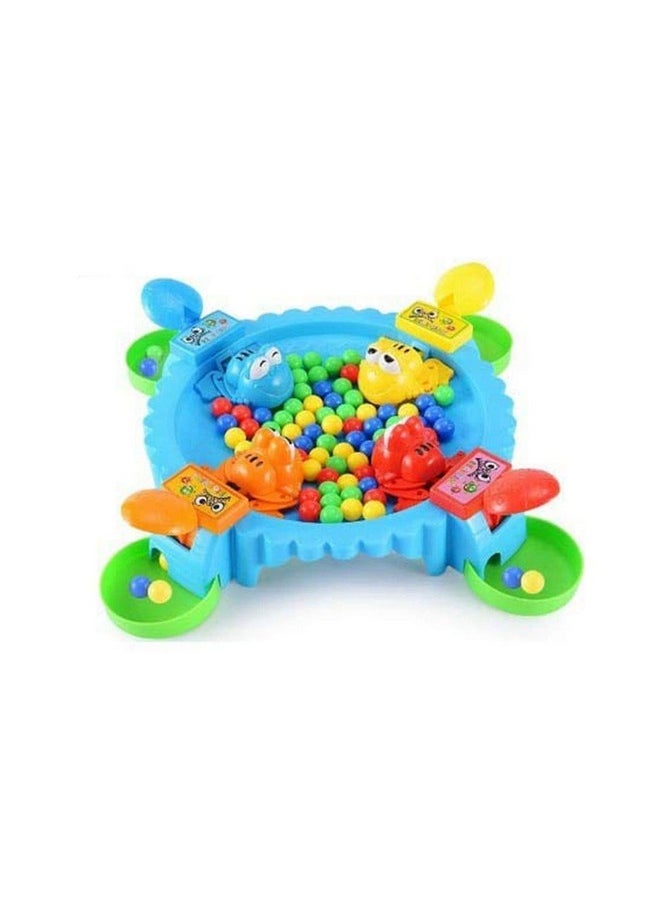 Kiti Kits KITI KITS Frog Eating Beans Games 4 Player Classic Board Games Fun, Includes All Pieces Needed to Play -Frog Toy for Kids  - Image 1