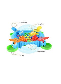 كيتي كيتس ألعاب KITI KITS Frog Eating Beans، ألعاب لوحية كلاسيكية ممتعة لأربعة لاعبين، تتضمن جميع القطع اللازمة للعب - لعبة الضفدع للأطفال  - Image 5