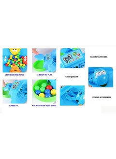 كيتي كيتس ألعاب KITI KITS Frog Eating Beans، ألعاب لوحية كلاسيكية ممتعة لأربعة لاعبين، تتضمن جميع القطع اللازمة للعب - لعبة الضفدع للأطفال  - Image 4