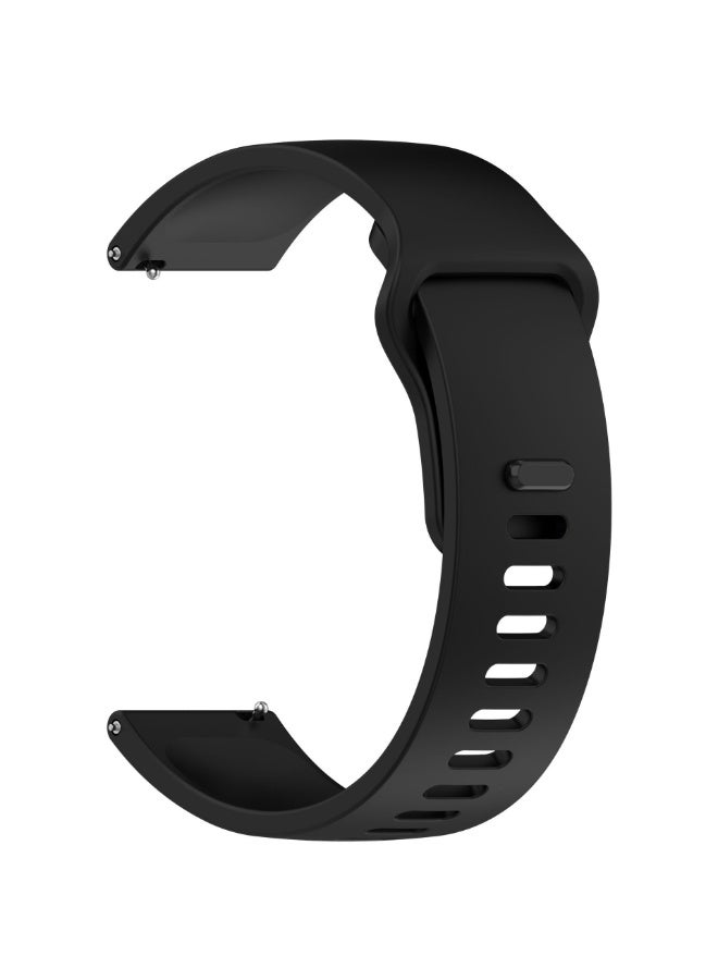 OLYSON 2 Pack Silicone Strap Compatible with Redmi Watch 5 Active/Redmi Watch 5 Lite (Black and White) - Image 2