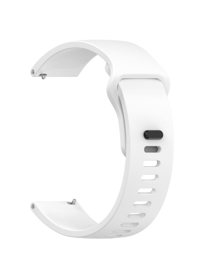 OLYSON 2 Pack Silicone Strap Compatible with Redmi Watch 5 Active/Redmi Watch 5 Lite (Black and White) - Image 3