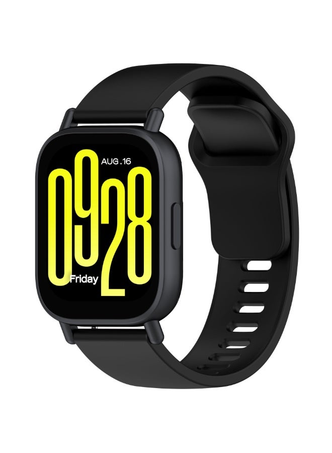 OLYSON 2 Pack Silicone Strap Compatible with Redmi Watch 5 Active/Redmi Watch 5 Lite (Black and White) - Image 5