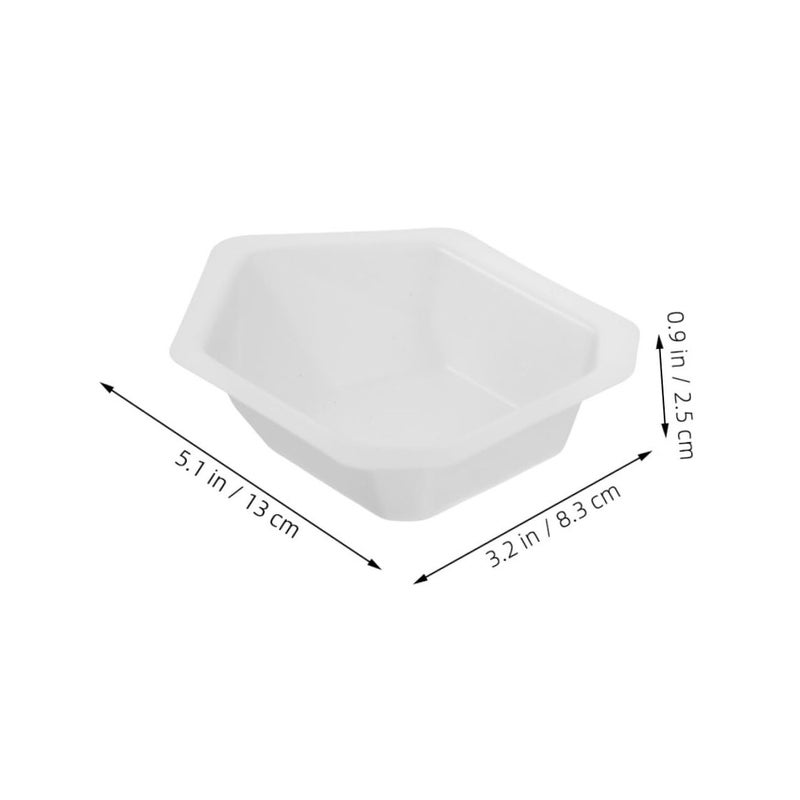 Medium Plastic Weighing Boats 10pcs Reusable Balance Pans for Laboratory Kitchen - Image 3