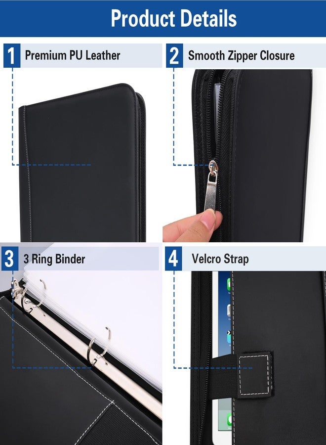 HAUTOCO Important Document Organizer Zipper Life Binder Family Emergency Binder Birth Certificates Protector, in Case I Go Missing Estate Planning Organizer - Include Category Label & Directory - Image 5