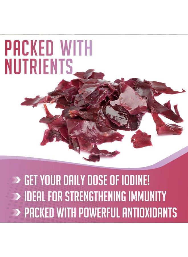 XPRS Nutra Dulse Powder (Palmaria Palmata) - Canadian Wildcrafted Nova Scotia Dulse Powder for Thyroid and Bones - Vegan Friendly Atlantic Dulse Powder (8 Ounce) - Image 3