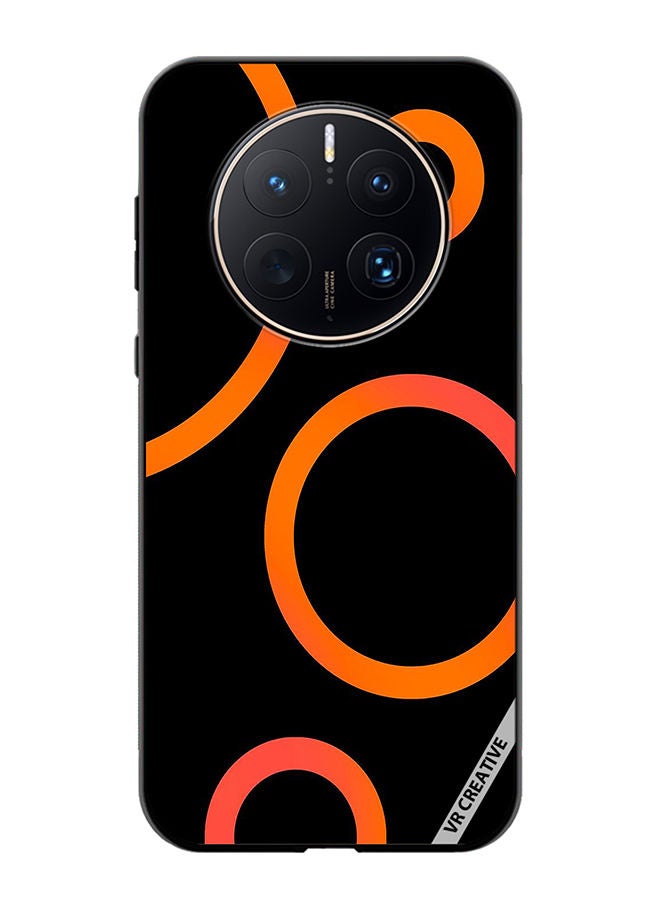 VR CREATIVE غطاء حماية لهاتف هواوي ميت 50 برو بتصميم دائري متعدد الألوان - Image 1