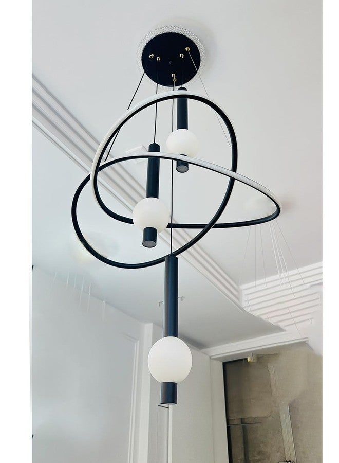 Lyse Decor Modern Chandelier Lights for Living Room, jhoomar for Hall Ceiling, Hanging Lights, Hanging Pendant Lamps for Decoration, Ceiling Hanging Light and Bedroom Lamps - Image 5