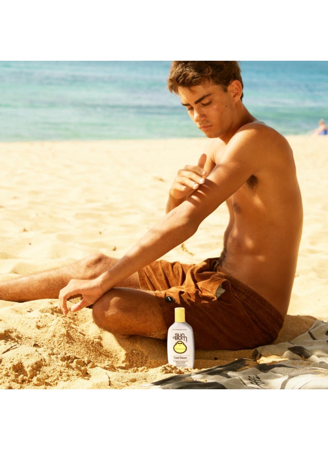 Sun Bum Cool Down Aloe Vera Lotion - Vegan After Sun Care with Cocoa Butter to Soothe and Hydrate Sunburn- 8 oz