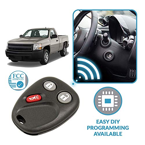 Keyless2Go Replacement for Keyless Entry Car Key Vehicles That Use 3 Button LHJ011 - Image 5