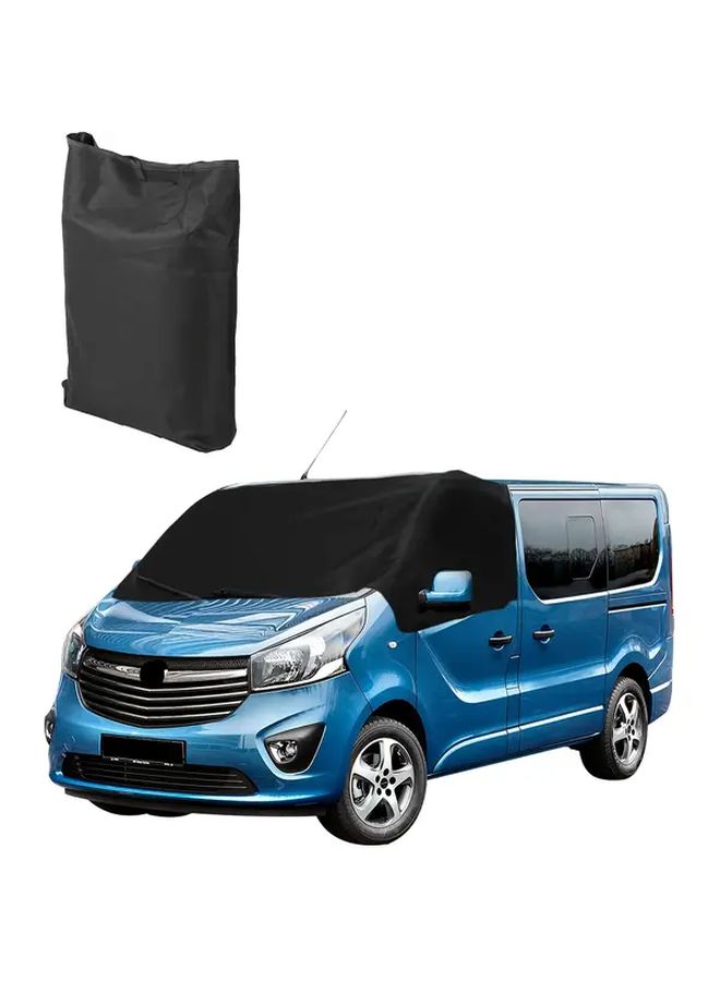 غطاء الزجاج الأمامي للسيارة Opaltool 600D للحماية من الشمس باللون الأسود لسيارة Vivaro من 2001 إلى 2014 - Image 3