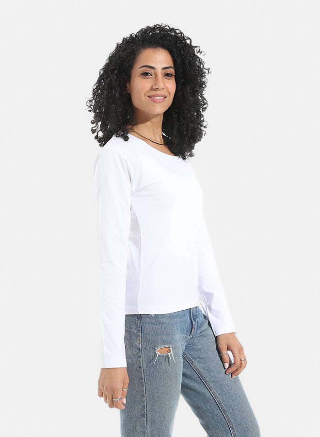 Xtcy Single Lycra Bodysuit with Wide Neck women - Image 2