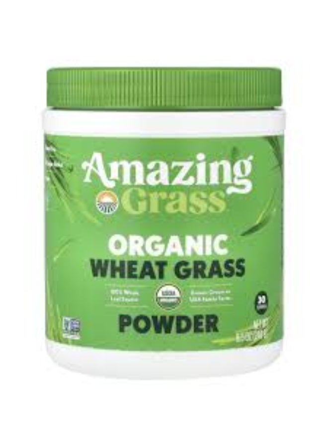 Amazing Grass, Organic Wheat Grass Powder, 240 g - Image 1
