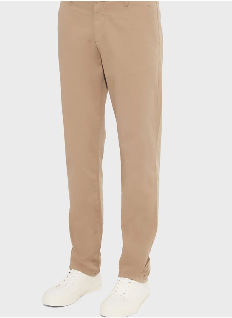 JUNE Essential Straight Fit Trousers