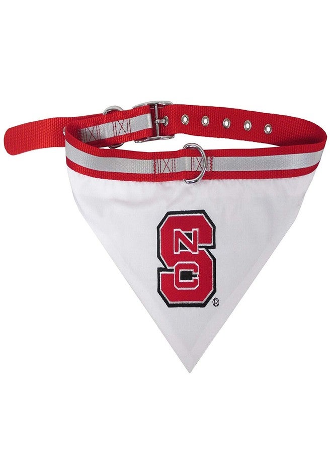 Pets First Collegiate Pet Accessories, Collar Bandana, North Carolina State Wolfpack, Medium