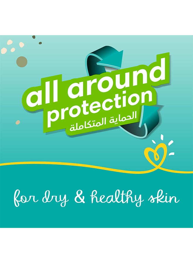 Pampers Baby-Dry Taped Diapers with Aloe Vera Lotion up to 100% Leakage Protection Size 4+ 10-15kg 112 Count - Image 4