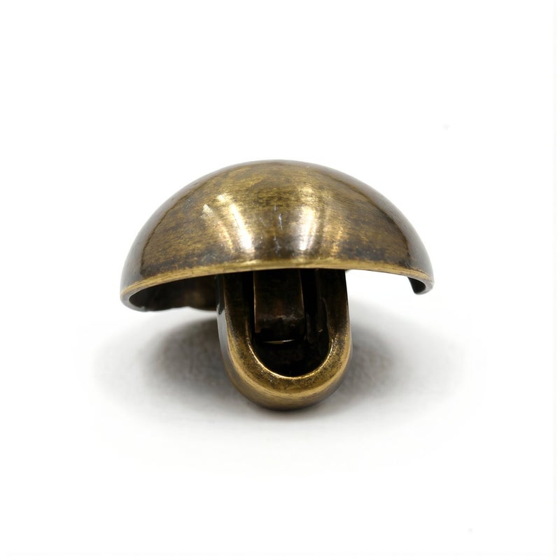 Heavy Duty Gold Metal Buttons 15mm 24L Scratch Resistant Anti Tarnish Washable For Daily Garments - Image 2