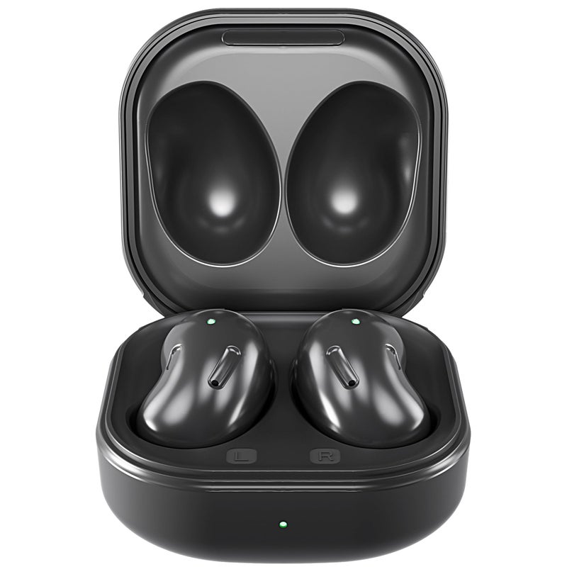 Coby Ultra-Slim True Wireless Earbuds, Ergonomic Bluetooth Earphones with Built-in Microphone, Sweat-Resistant Design and Touch Controls, 33-Foot Range, 5-Hour Playtime, Black - Image 1