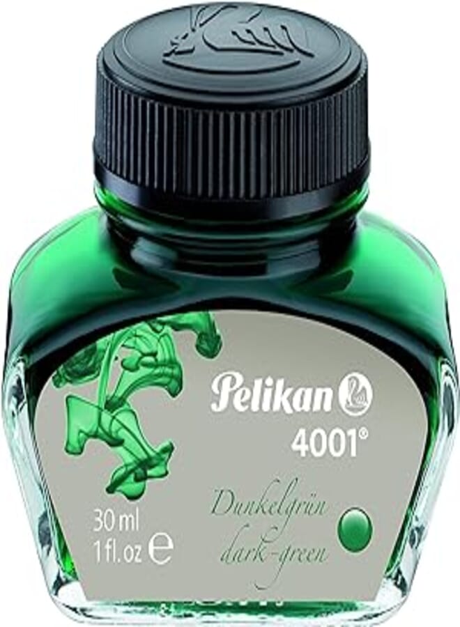 Pelikan Pelikan 4001 Ink Bottle 30 ml Pack of 1 Green