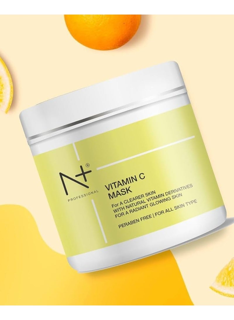 N+ Professional VITAMIN C FACE MASK WITH NATURAL VITAMIN A  RADIANT GLOWING SKIN - Image 1
