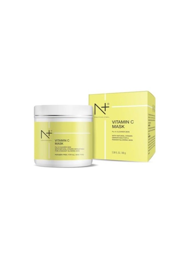 N+ Professional VITAMIN C FACE MASK WITH NATURAL VITAMIN A  RADIANT GLOWING SKIN - Image 2