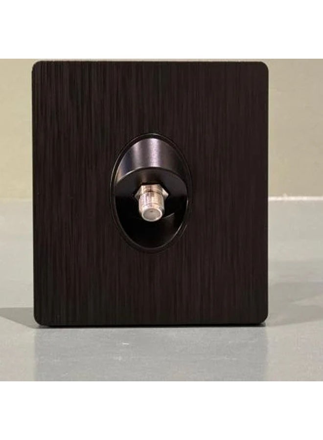 TVON 7 x 7 Piano Black Single Outlet Shower - Image 2