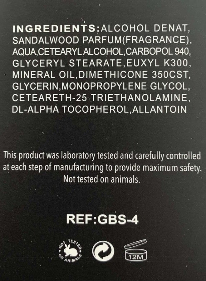 G.B.S Aftershave Balm, Sandalwood, 5-Ounce - Image 2