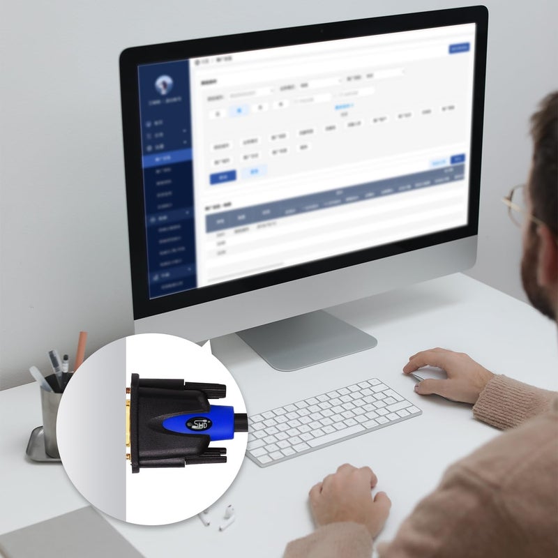SHD VGA Cable VGA to VGA HD15 Monitor Cable for PC Laptop TV Projector-50 Feet - Image 3