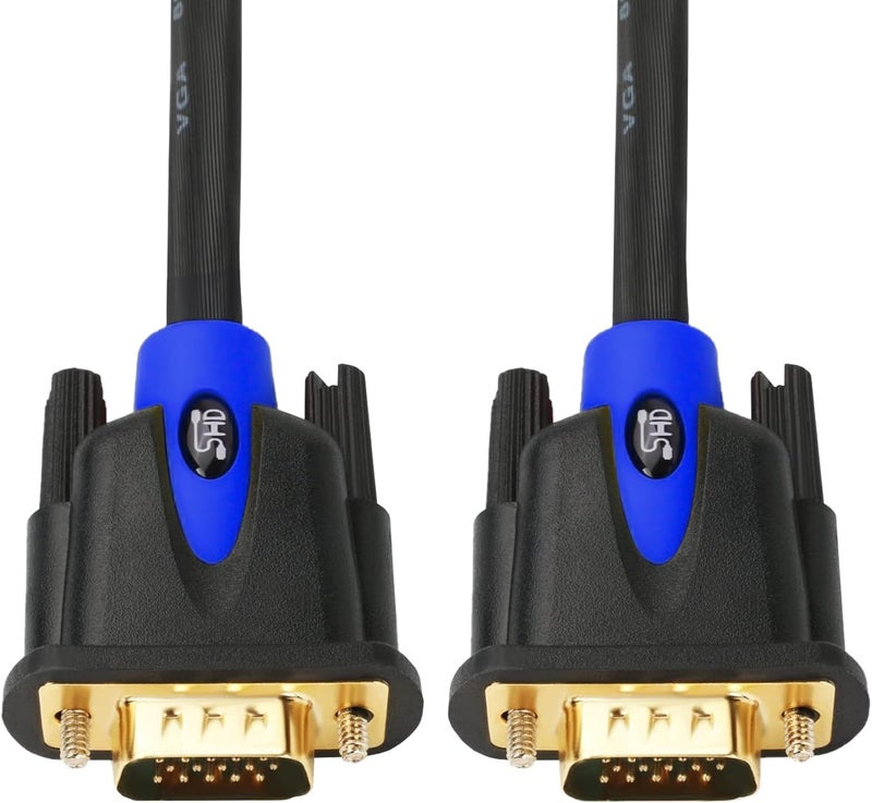 SHD VGA Cable VGA to VGA HD15 Monitor Cable for PC Laptop TV Projector-50 Feet - Image 5