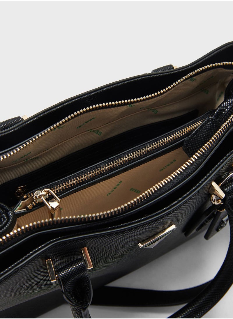 GUESS - Top Handle Satchel - Image 1