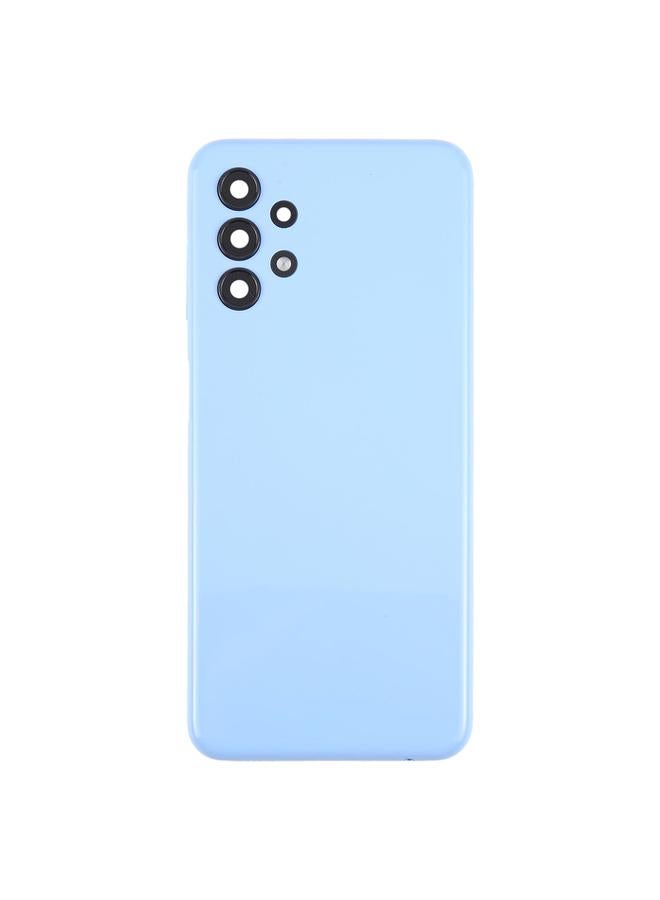 erorex For Samsung Galaxy A13 SM-A135F Back Cover with Camera Lens Cover(Blue) - Image 2