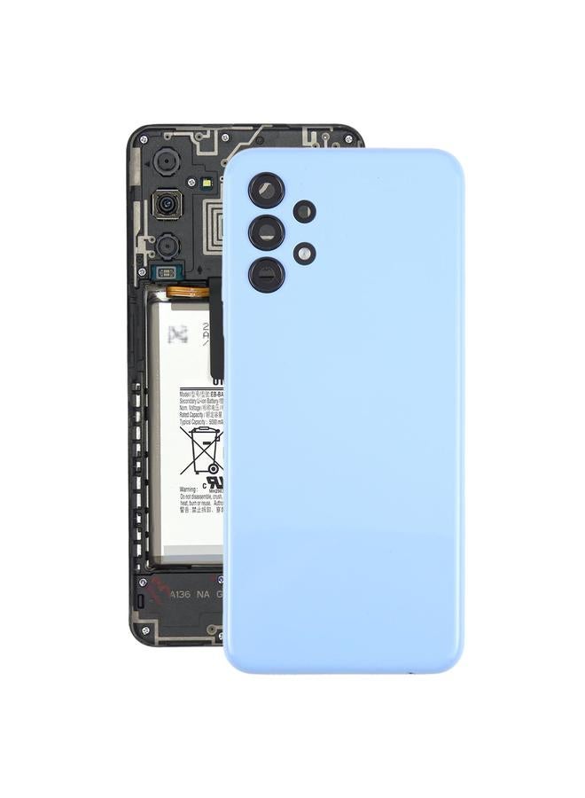 erorex For Samsung Galaxy A13 SM-A135F Back Cover with Camera Lens Cover(Blue) - Image 1