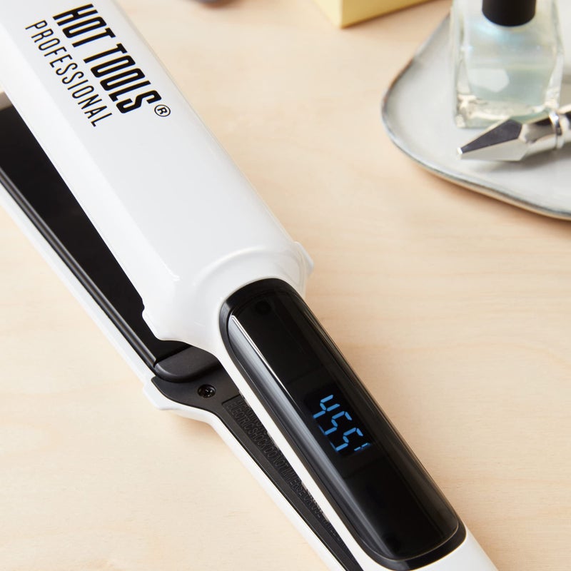 Hot Tools Pro Artist Nano Ceramic Hair Straightener | For Smooth, Straight Hair (1-1/2 in) - Image 5
